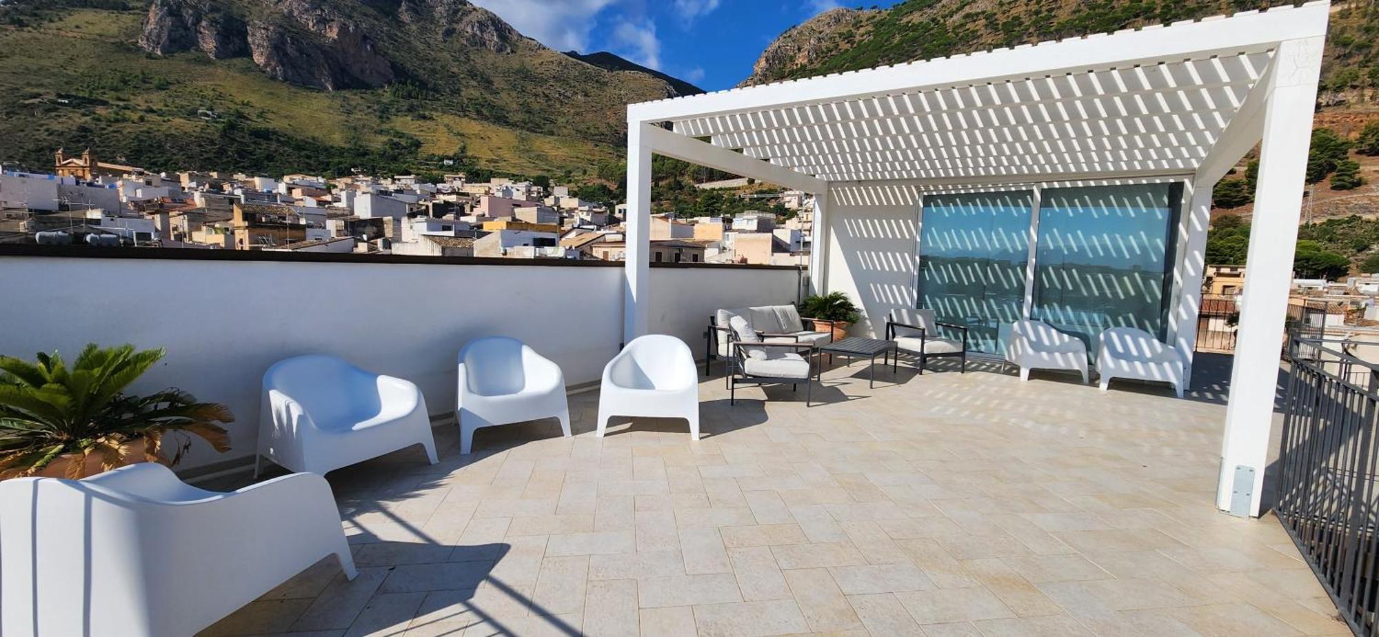 Apartmán Palazzo Del Golfo Penthouse Castellammare del Golfo Exteriér fotografie